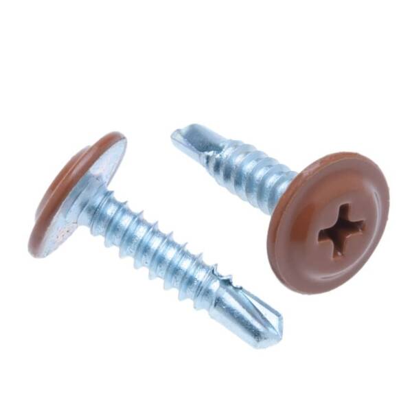 TRUSS BROWN SELF-DRILLING PHILIPS SCREWS 4.2X19 200PCS