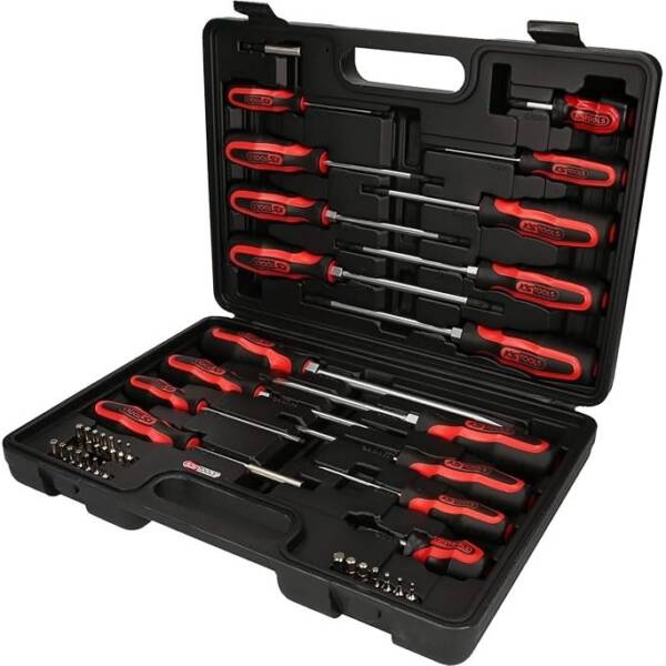 KS TOOLS 159.0100-ERGO+SCREWDRIVER AND BIT SET 39PCS