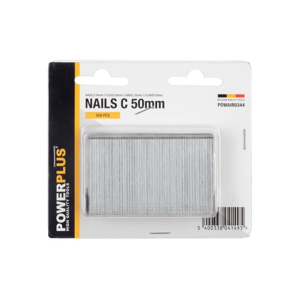 POWERPLUS POWAIR0343 NAILS 45MM-500PCS 16ga