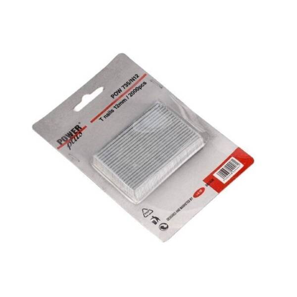 POWERPLUS NAILS 12MM 2000PCS