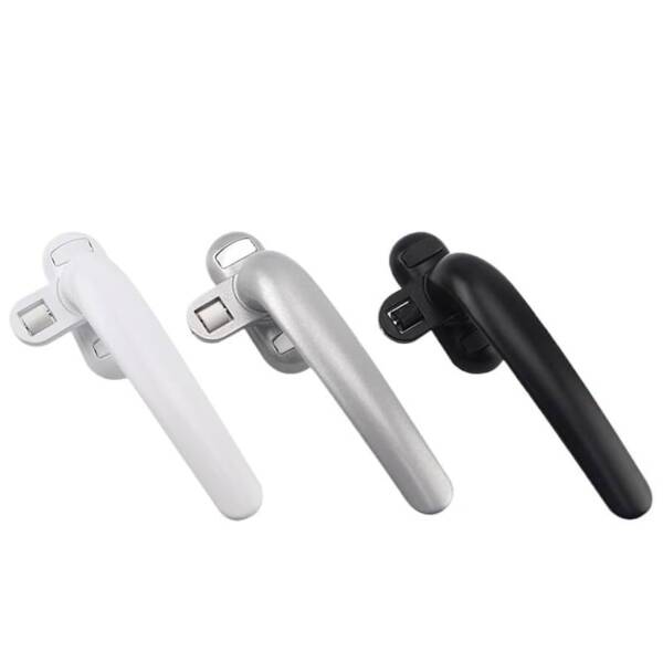 ALUMINIUM HANDLE FOR DOORS AND WINDOWS RIGHT SILVER