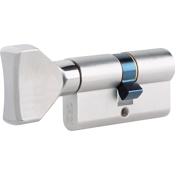 KNOB CYLINDER F5 8259 70 35-35 NICKEL ISEO