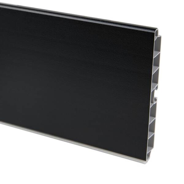 SKIRTING BOARD 10CM 4M BLACK MAT