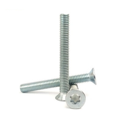 FLAT HEAD SCREW FOR FURNITURE ASSEMBLY BARREL 6X60 ZINC
