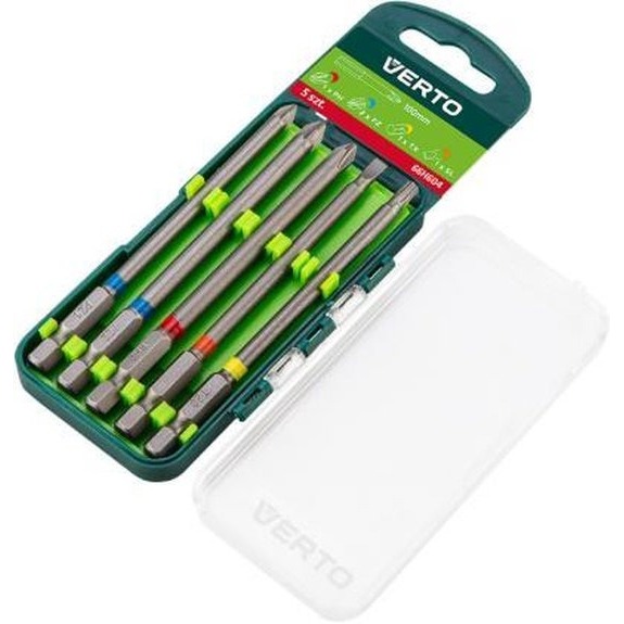 VERTO 5PCS SET BITS 100MM