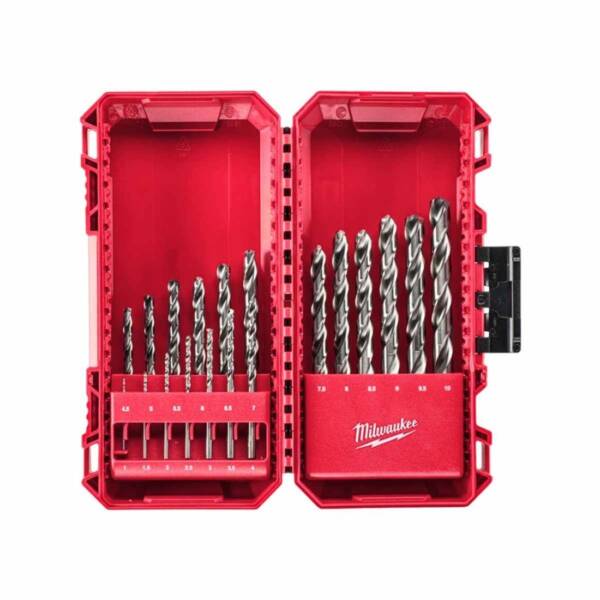 MILWAUKEE 4932493869 METAL DRILL BITS 1-10MM HSS-G 19PCS