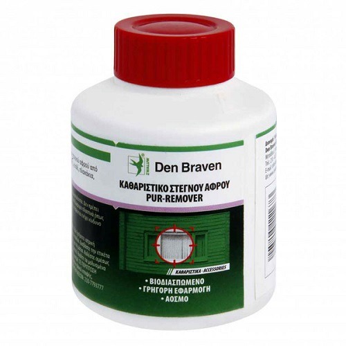 DEN BRAVEN PUR REMOVER 100ML DRY PU FOAM CLEANER