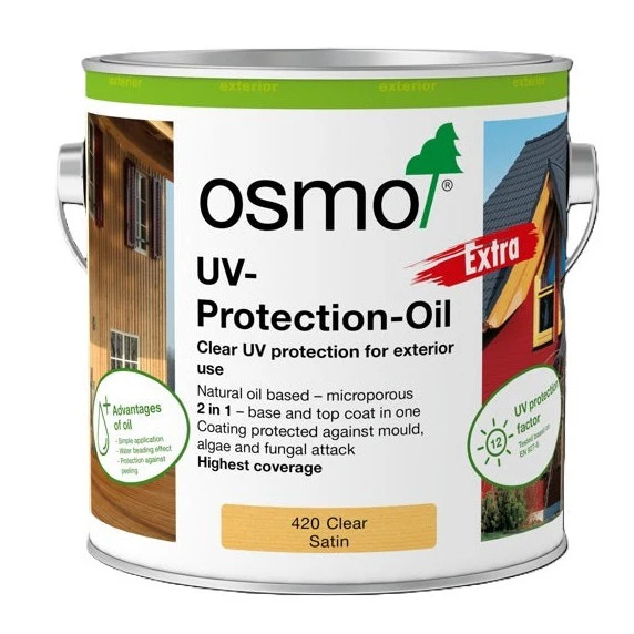 OSMO UV PROTECTION OIL CLEAR EXTRA 420 2.5L