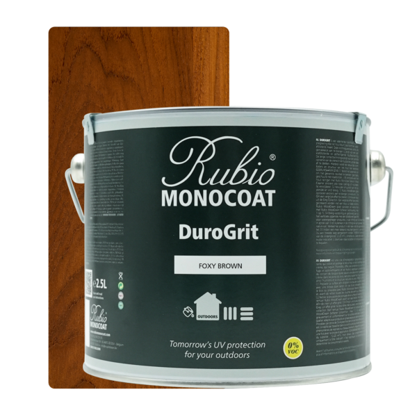 RUBIO MONOCOAT DUROGRIT FOXY BROWN 2.5LT