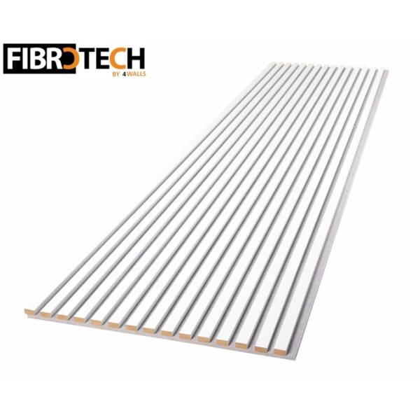 FIBROTECH 3D ACOUSTIC WALL PANEL WHITE PLATINUM