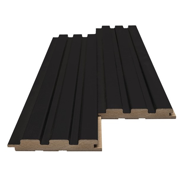 MDF 3D TWIX PANEL BEAT BLACK