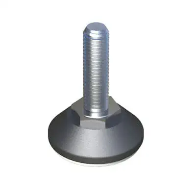 FURNITURE LEG ADJUSTABLE 2090 D30 8X20 BLACK