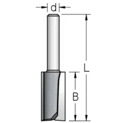 WPW ROUTER BIT D20MMX19MM 1/4'' SHANK