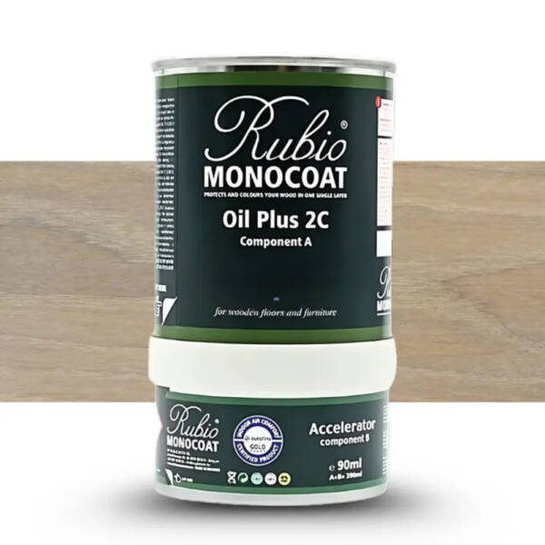 RUBIO MONOCOAT OIL + 2C - SET SMOKE 390ml 13-20 m²