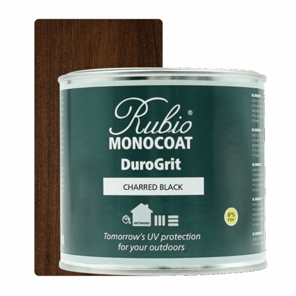 RUBIO MONOCOAT DUROGRIT CHARRED BLACK 500ML