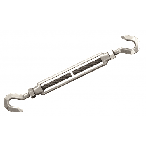 M8 TURNBUCKLE HOOK/HOOK STAINLESS STEEL