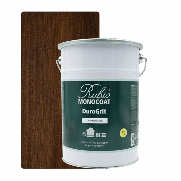 RUBIO MONOCOAT DUROGRIT CHARRED BLACK 5L