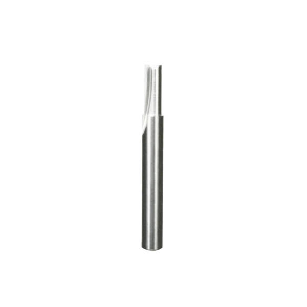 Freud Double Flute Straight Router Bit, D-5.0mm x h-11.9mm x H-50.8mm x A-1/4" | 04-51225P